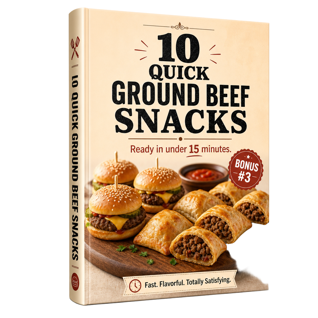 10 Quick Ground Beef Snacks